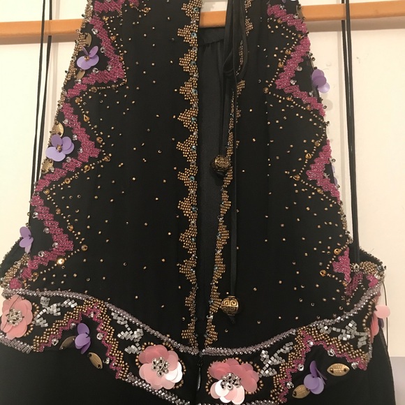 NWT 100% Silk MW Evening Gown (UK8/US4) - Picture 6 of 8